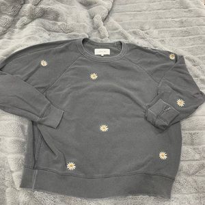 The Great. Embroidered sweatshirt size 2 / medium